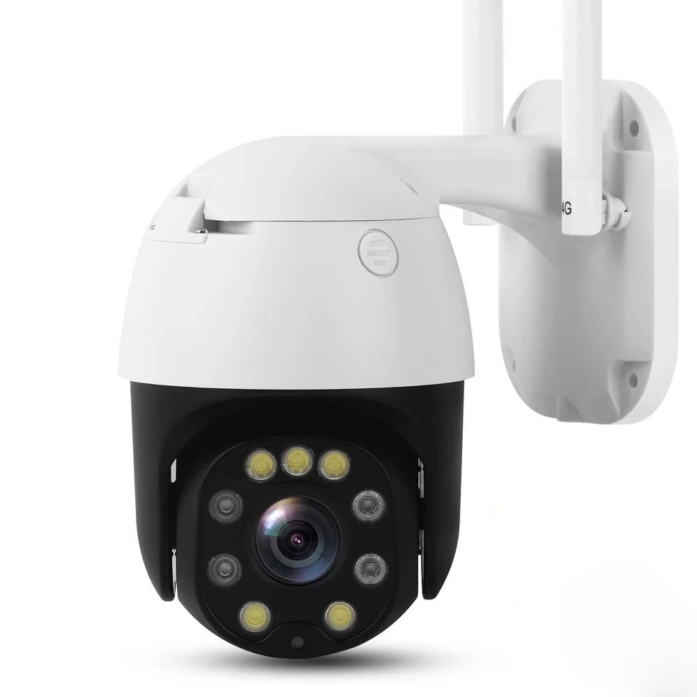 solar light with ptz camera