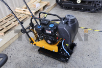 Compacteur vibrant portable 60 kg essence/diesel avec poignée pliable pour la construction de routes et le compactage de sols/asphalte