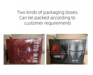 Nhà Máy Trực Tiếp Mk5 Cosplay Từ Xa Điều Khiển Bằng Giọng Nói Siêu Người Đàn Ông <span class=keywords><strong>Ironman</strong></span> Mũ Bảo Hiểm Sắt Người Đàn Ông Mũ Bảo Hiểm - Product Image 5