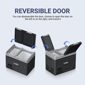 Réfrigérateur portable Colku 12V DC avec compresseur, 47L, congélateur pour voiture, <span class=keywords><strong>camping</strong></span>, camion - Product Image 3