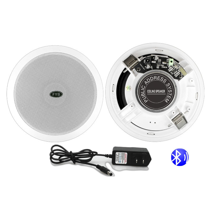 OEM Factory Bluetooth Ceiling Speaker 6Inch 2 Channel 8 Ohm Speaker Hifi Home Bluetooth in Ceiling Speakers Loudspeaker