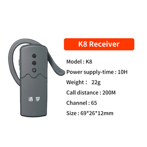 Sistema de Guía Turística Digital Yingmi K8 con Carga USB, Frecuencia de 860-870MHz, <span class=keywords><strong>Walkie</strong></span> <span class=keywords><strong>Talkie</strong></span>, Transmisión de Audio para Conferencias en Automóviles, Certificación CE - Product Image 3