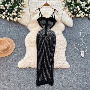 <span class=keywords><strong>Abito</strong></span> da Sera per Donna, Elegante e Raffinato con Ricche Decorazioni - Product Image 4