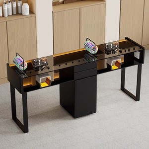 Wholesale Professional Equipment <b>Table</b> Single Manicure <b>Table</b> Furniture With Dust Vacuum Cleaner and Luxury Light <b>Nail</b> <b>Table</b> - Product Image 6