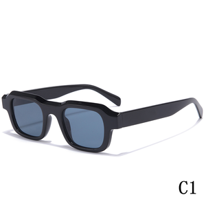 2024 New cổ điển bảo vệ UV PC Sunglasses For Men và phụ nữ vuông khung với kim cương phù hợp hình chữ nhật phong cách thời trang - Product Image 2