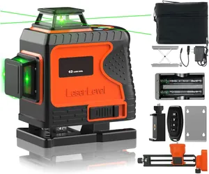 New Design Green Beam 12 Line Laser Level Meter 3D 360-Degree for Construction home use Laser Level