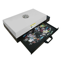 Horno de Secado DTF Heyme Nuevo, Tamaño A3/A4, Doble Cabezal Epson Xp600, Automático, para Transferencia de Película PET, Tinta de Pigmento, 1 Año de Garantía para Imprentas
