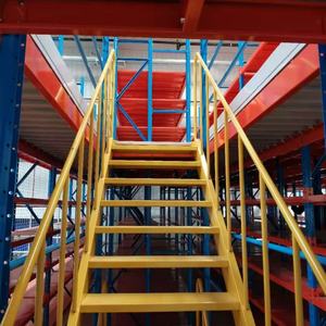 מחסן כבד פלדה לופט פלטפורמה מדף אחסון atic מתלה מדפי רייקי - Product Image 4