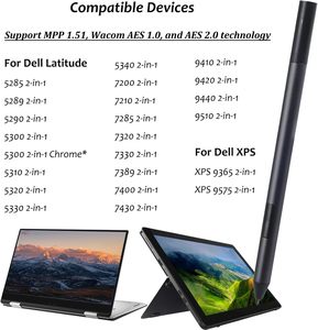 ปากกา HK-HHT ใช้งาน PN557W เข้ากันได้กับรุ่น <span class=keywords><strong>Dell</strong></span> ละติจูด5285/5289/7285/7389/7400/5290 XPS 9365/9575 2-in-1 - Product Image 3