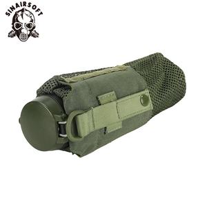 Custom Tactical Water Bottle Pouch Nylon <b>Folding</b> Net Bag with Sleeve for Convenient Bottle Holding - Product Image 2