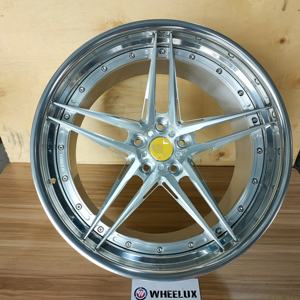 Cinq étoiles à rayons 2pc 505M 3SDM France 0.05 personnalisé pouces Concave forgé roues <span class=keywords><strong>de</strong></span> voiture <span class=keywords><strong>de</strong></span> tourisme <span class=keywords><strong>20</strong></span> Zoll Felgen 5x114.3 pour FERRARI F40 - Product Image 1