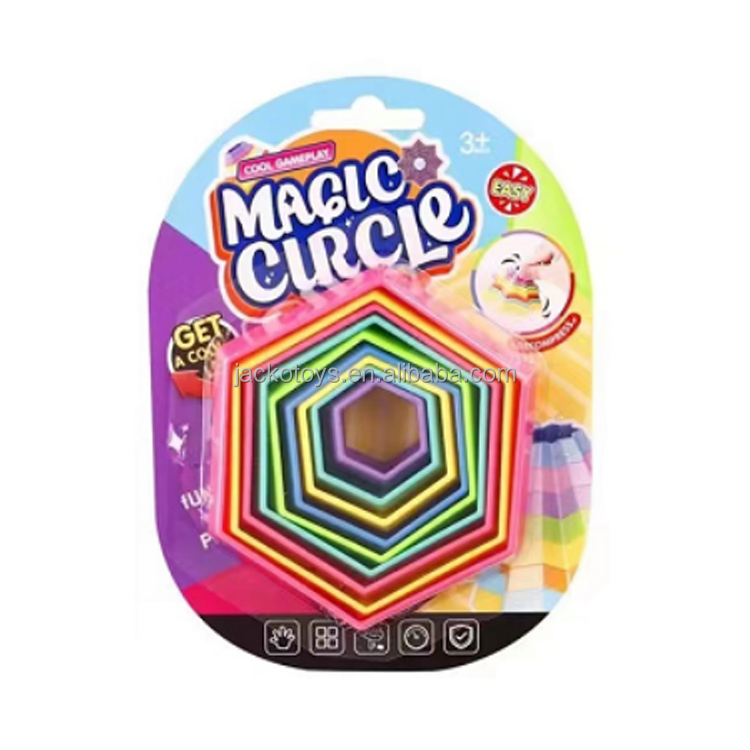 3D Magic Star Circle Fidget Game - Educational Toy
