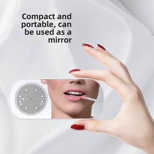 Wireless-compatible Speaker <b>Clock</b> Dual Alarm Support TF Card FM <b>Radio</b> Soundbar HIFI Music Box Soundbar - Product Image 3