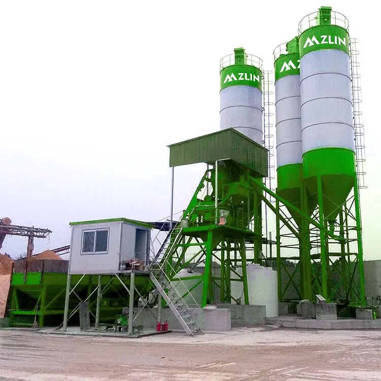 Automatic Batching Plant Mixing Station Factory Sale Cement Batching Plant For Concrete Mixer