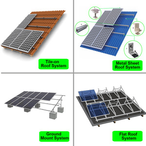 Sistema de Energía Solar Híbrido Completo de 3kw 5kw 10kw, Sistema de Energía Solar de 1000w 3000w para el Hogar, Sistema Completo Fuera de la Red - Product Image 3