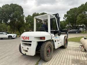 รถยก FD100Z8 TCM 10ตันรถยกเครื่องยนต์ดีเซลอีซูซุของแท้รถยกโกดังสินค้าจากญี่ปุ่นสันดาปภายใน - Product Image 4