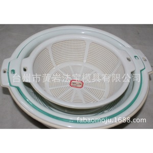 <b>Plastic</b> Rice Washing <b>Basket</b> Mold For Household Goods Injection Molding P20 Material One Parting Surface - Product Image 1