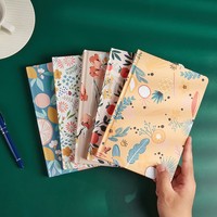 Premium individueller Druck A5 Hardcover Lay Flat 100GSM dotterlinien-Gitter-Tageschrift Notizbuch mit elastischem Band
