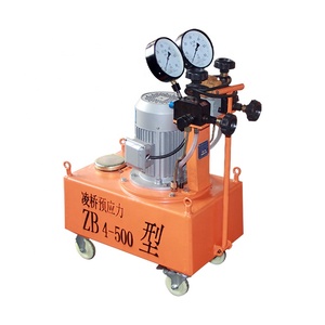 Bibo Lingqiao ปั๊มไฮดรอลิก220V สำหรับอัดแน่น, ปั๊มน้ำมันชุดไฮดรอลิกสำหรับสายเหล็กรับแรงตึง - Product Image 3