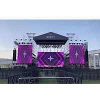 Pantalla LED de Fondo para Escenario de Iglesia Portátil P2.9 P3.9 P4.8, Pantalla LED de Video para Alquiler en Exteriores, Precio de Fábrica