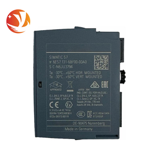Module d'entrée numérique PLC Siemens 6ES7 131-6BF00-0DA0 6ES7131-6BF00-0DA0 ET200SP, neuf et original, contrôleur programmable 16 voies - Product Image 1