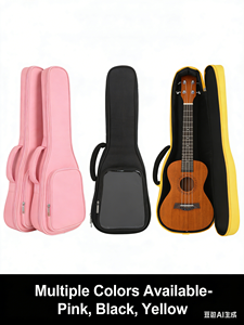 Estuche para Guitarra con Logotipo Personalizado, Funda Acolchada para Guitarra Acústica, Bolsa de Transporte Duradera de Tela Oxford para Bajo, Ukelele, Instrumentos Musicales - Product Image 5