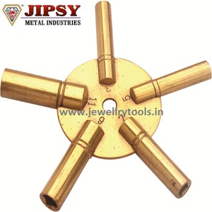 Clé universelle pour remontage d'horloge, 5 branches, en laiton, pour horloges à chiffres PARETS et IMPAIRS - Product Image 2