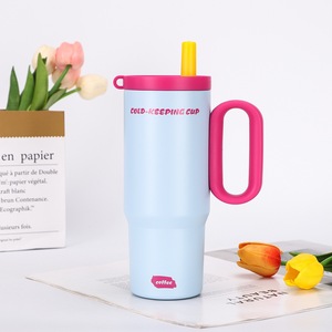 Thermos à vide Bounce 730 ml, tasse isotherme 960 ml, bouteille d'eau isolée portable en acier inoxydable 316, gourde isotherme avec poignée - Product Image 2