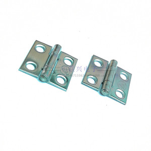 Charnière de meuble en acier inoxydable 304, 1 pouce (25 mm), épaisseur 2 mm, 4 trous, montage en surface, design industriel, antirouille, pour armoire de rangement - Product Image 3