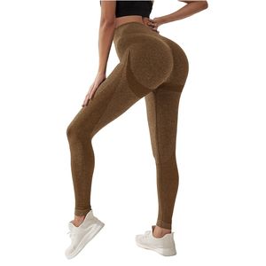 Leggings Deportivos OEM <span class=keywords><strong>Vintage</strong></span> de Cintura Alta, Color Liso, Levanta Glúteos, Control de Abdomen, para Entrenamiento, Gimnasio, Yoga, para Mujer - Product Image 1