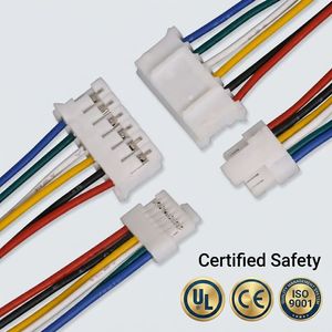 Özel 1.0mm-2.54mm Pitch kablo 2/3/4/5/6 Pin konnektör naylon dişi fiş JST SH ZH PH XH elektrikli tel kablo demeti için - Product Image 1