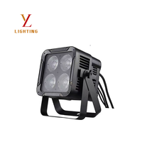 Projecteur de scène extérieur IP66 étanche 4 yeux 50W bicolore COB Cube Par Light 2700K-6500K DMX RDM