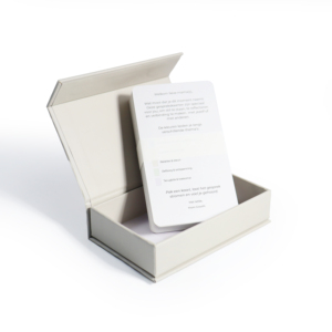 Cartes d'affirmation personnalisées écologiques jaunes systématiques, outil de motivation et d'inspiration positif quotidien pour le mental, compact - Product Image 5