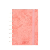Anneaux en plastique pour carnets à disque, 100 pièces par sac, fournitures de bureau, en forme de champignon, trous en forme de meilleur planificateur