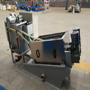 <span class=keywords><strong>Prensa</strong></span> de <span class=keywords><strong>tornillo</strong></span> apilada para tratamiento de lodos, máquina deshidratadora de lodos oleosos, controlada por PLC, 200L/hora, 1 año de garantía - Product Image 5