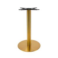 Pied de table en fonte de style moderne, cadre en laiton doré et acier inoxydable brossé pour cuisine, hôtel, salon extérieur, meubles