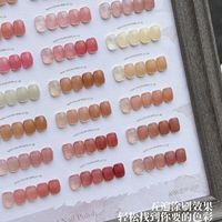 Nouvel ensemble de vernis à ongles en gel transparent polyvalent de 32 couleurs dans des tons nude et jelly, certifié Yue G, parfait pour les salons de manucure professionnels