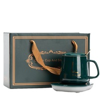 Réchauffeur de tasse en céramique avec logo personnalisé USB pour la maison chauffe-tasse coussin chauffant avec contrôle de la température ensemble de tasses à café et eau