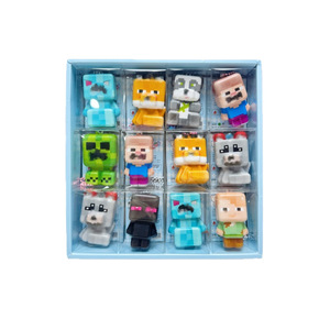 Lot de 24 pendentifs anti-stress <span class=keywords><strong>My</strong></span> Squeeze World à rebond lent, poupées en peluche à presser, meilleures ventes, vente en gros pour la vente de rue, couleurs variées - Product Image 5