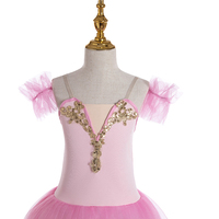 2024 bleu Ballet jupe longue robe de danse pour enfants Performance Costumes filles fronde danse du ventre jupes