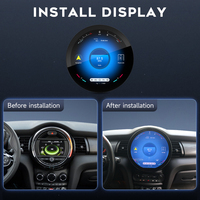 Écran tactile de 11,8 pouces Android 14 CarPlay sans fil pour BMW Mini F55/F56