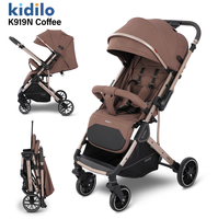 Poussette Bébé Pliable Portable Ultra-Légère Multifonctionnelle Assise et Allongée pour Enfants