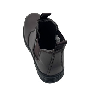 Industrial Steel Toe Anti-Puncture Genuine <strong>Leather</strong> Non-slip <strong>Work</strong> Safety <strong>Boots</strong> for Men - Product Image 5