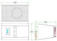 Haut-parleur de sonorisation Line Array extérieur haute puissance Hi-Res, étanche, en bois, à impédance 8 ohms, avec aimant néodyme, qualité supérieure EM ODM