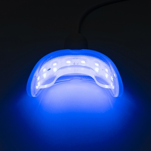 Mini Home Use Multi-Purpose <b>Teeth</b> <b>Whitening</b> Kit with LED Light Includes Oral Care Mouth Trays and <b>Tooth</b> Whitener Accessories - Product Image 4