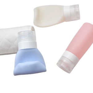 Hot Sale Rectangular Silicone Travel Bottles for Toiletries Leak Proof Squeezable Silicone Toiletry Containers for <b>Shampoo</b> - Product Image 4