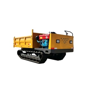 Transportador de orugas, camión de ingeniería todoterreno con volquete izquierdo para huertos de montaña - Product Image 1