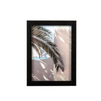 Cadre photo en MDF multi-grains de bois, support de table, fixation murale, affichage double face