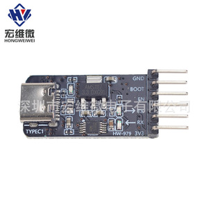 Módulo de Programación USB a Serial Hongwei Micro ESP32 Auto Downloader 3V3 TX RX GND Boot EN - Product Image 3