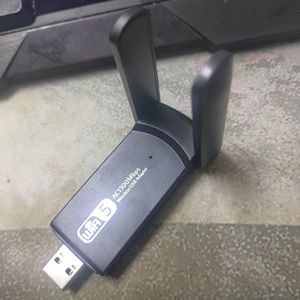 การ์ดเครือข่ายไร้สาย RTL8812BU 1300Mbps USB3.0 อะแดปเตอร์เดสก์ท็อปภายนอกแบบดูอัลแบนด์ 2.4G 5G AC Wifi - Product Image 2